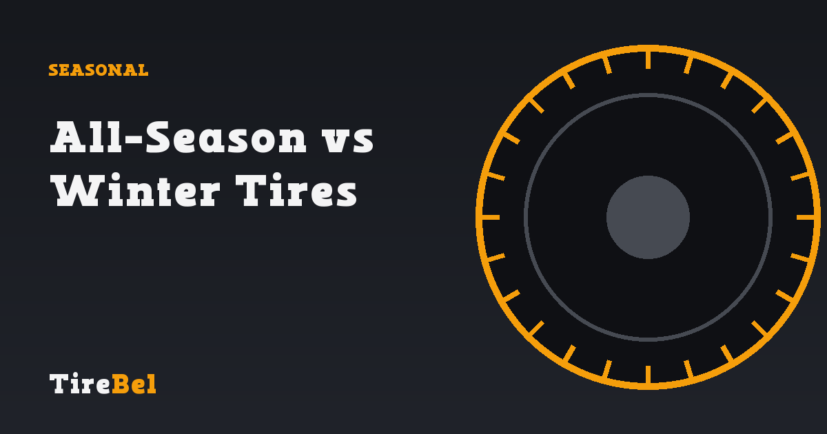 All-Season vs Winter Tires: Which Do You Need?